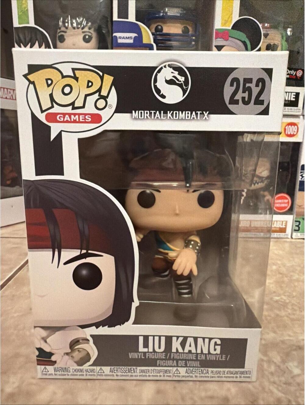 Funko Pop! Vinyl: Mortal Kombat - Liu Kang #252